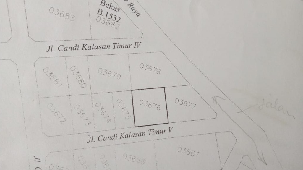 Tanah  Dijual murah Jl Candi Kalasan dekat Islamic Center Kalipancur Kec  Ngaliyan  Kota Semarang